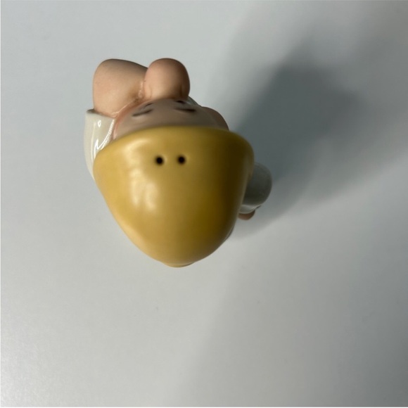 Disney Lenox Sneezy & Dopey Seven Dwarfs Salt & Pepper Shakers Host Pick Collect - Picture 7 of 15